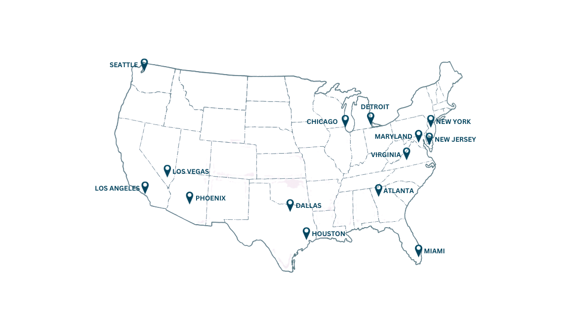 USA Map Clinical Rotations - Next Steps