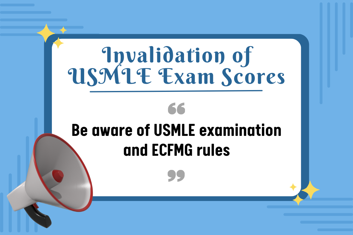 USMLE Exam Scores Invalid - Next Steps