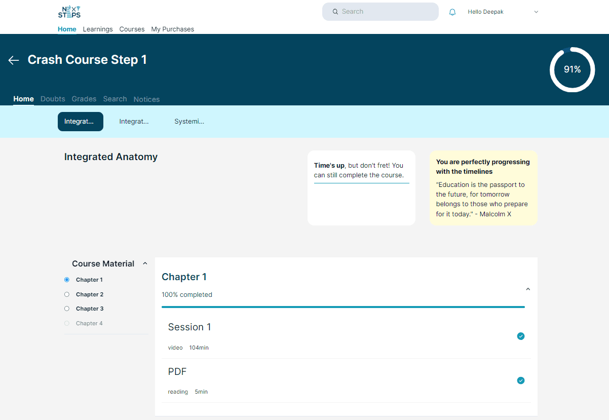 USMLE Step 1 Crash Course - Next Steps
